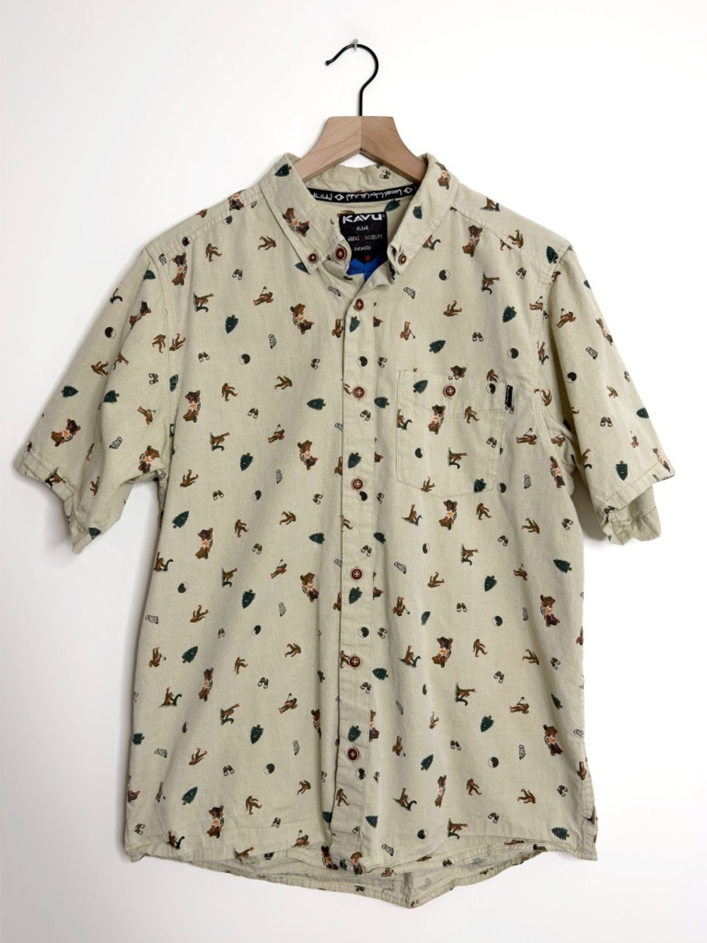Kavu Mens Bigfoot Short Sleeve Shirt